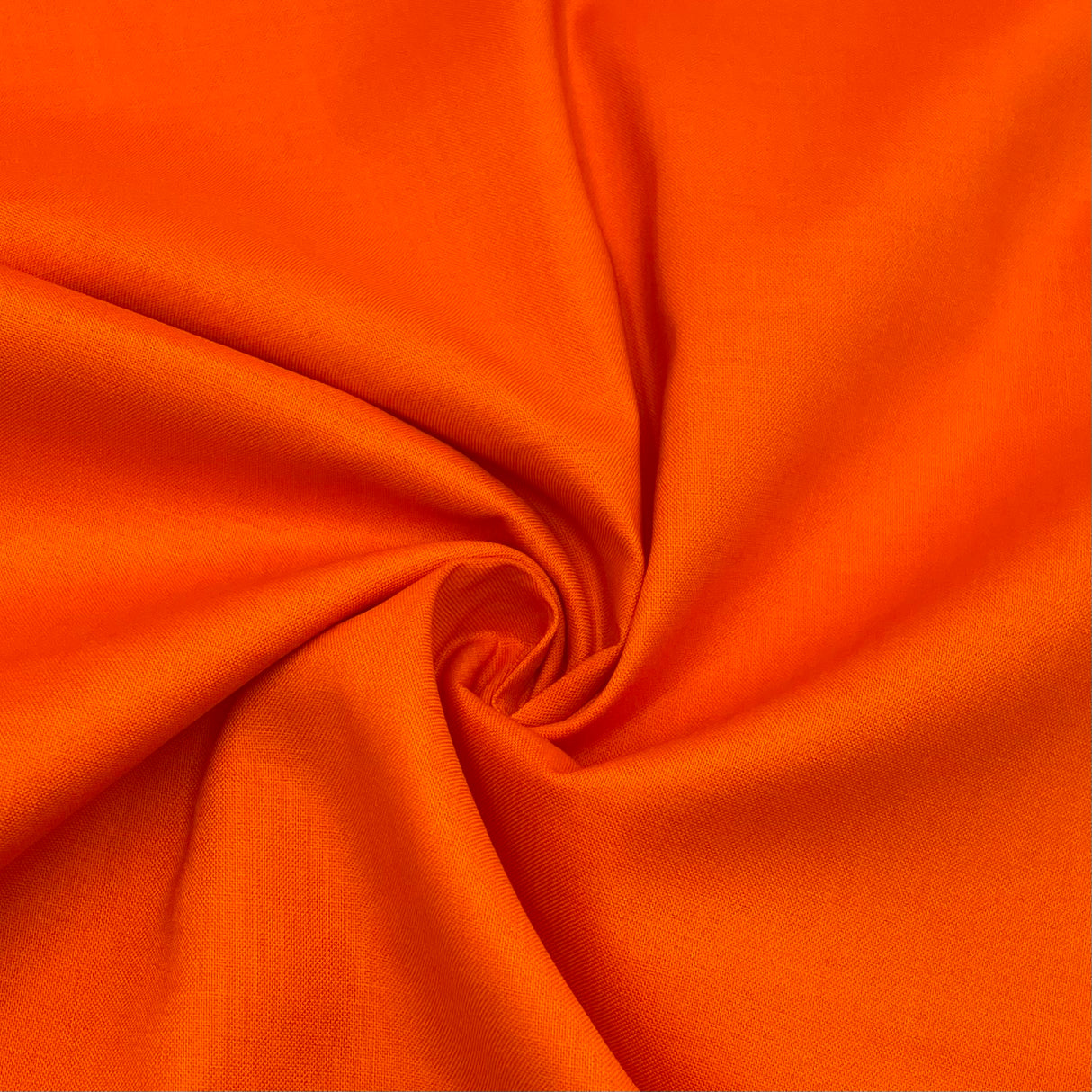 Homespun Orange Fabric – Solid Blender | Hobbycraft HS.Orange
