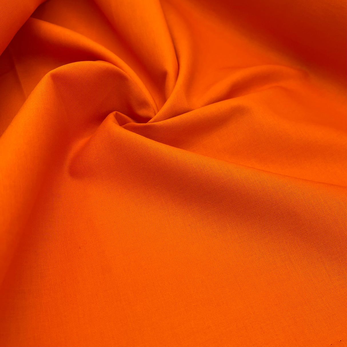 Homespun Orange Fabric – Solid Blender | Hobbycraft HS.Orange