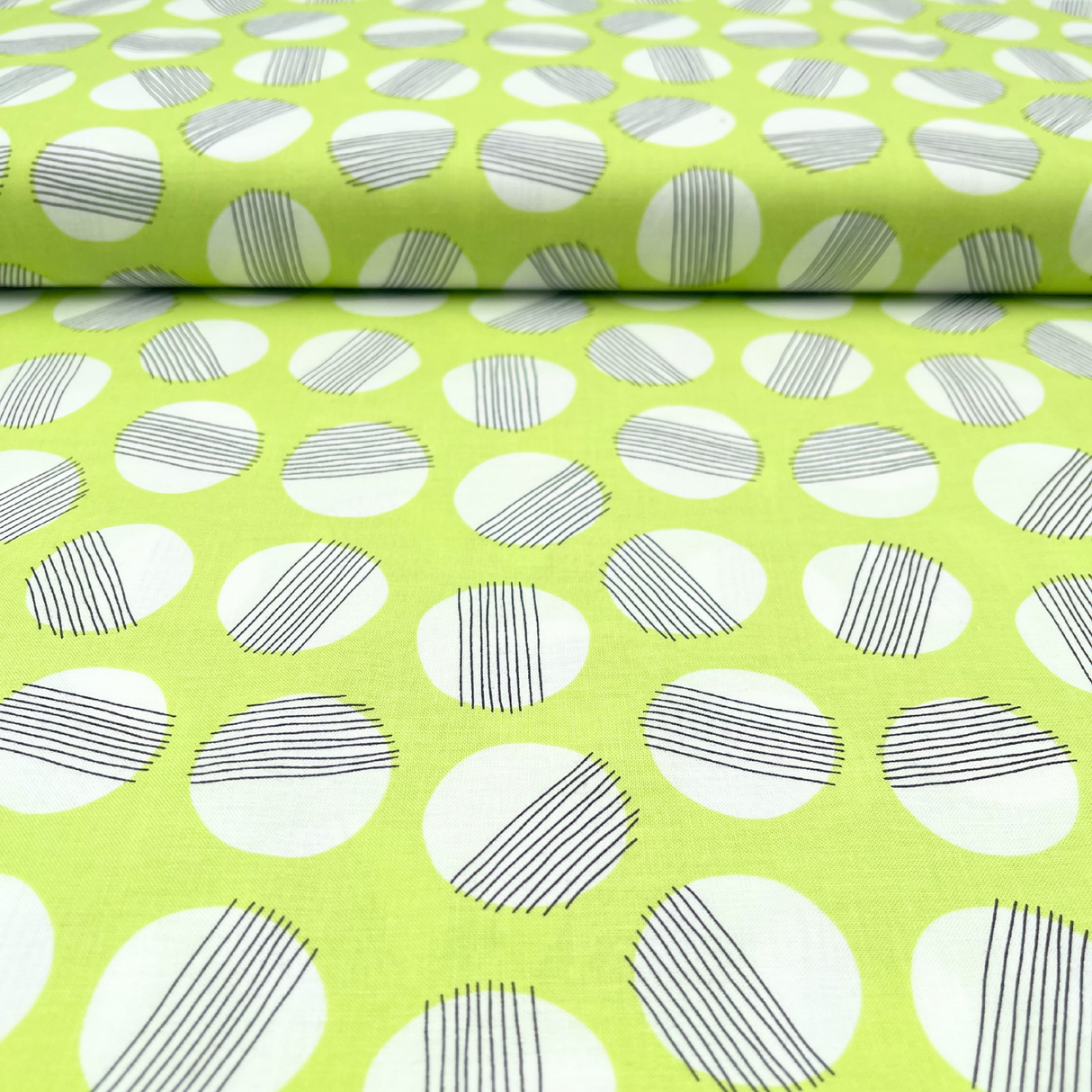 Hazy Moon Chartreuse - Michael Miller - Cotton Quilting fabric - DC7814HMKey