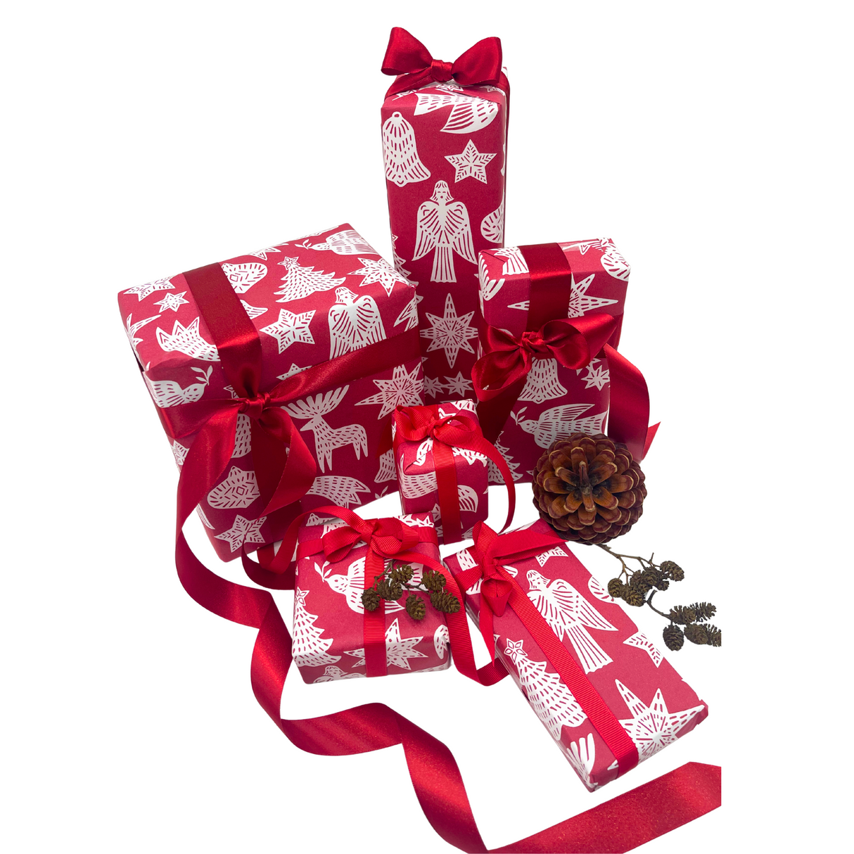 Christmas Adorn Gift Wrapping Paper – 80gsm, 60cm Wide