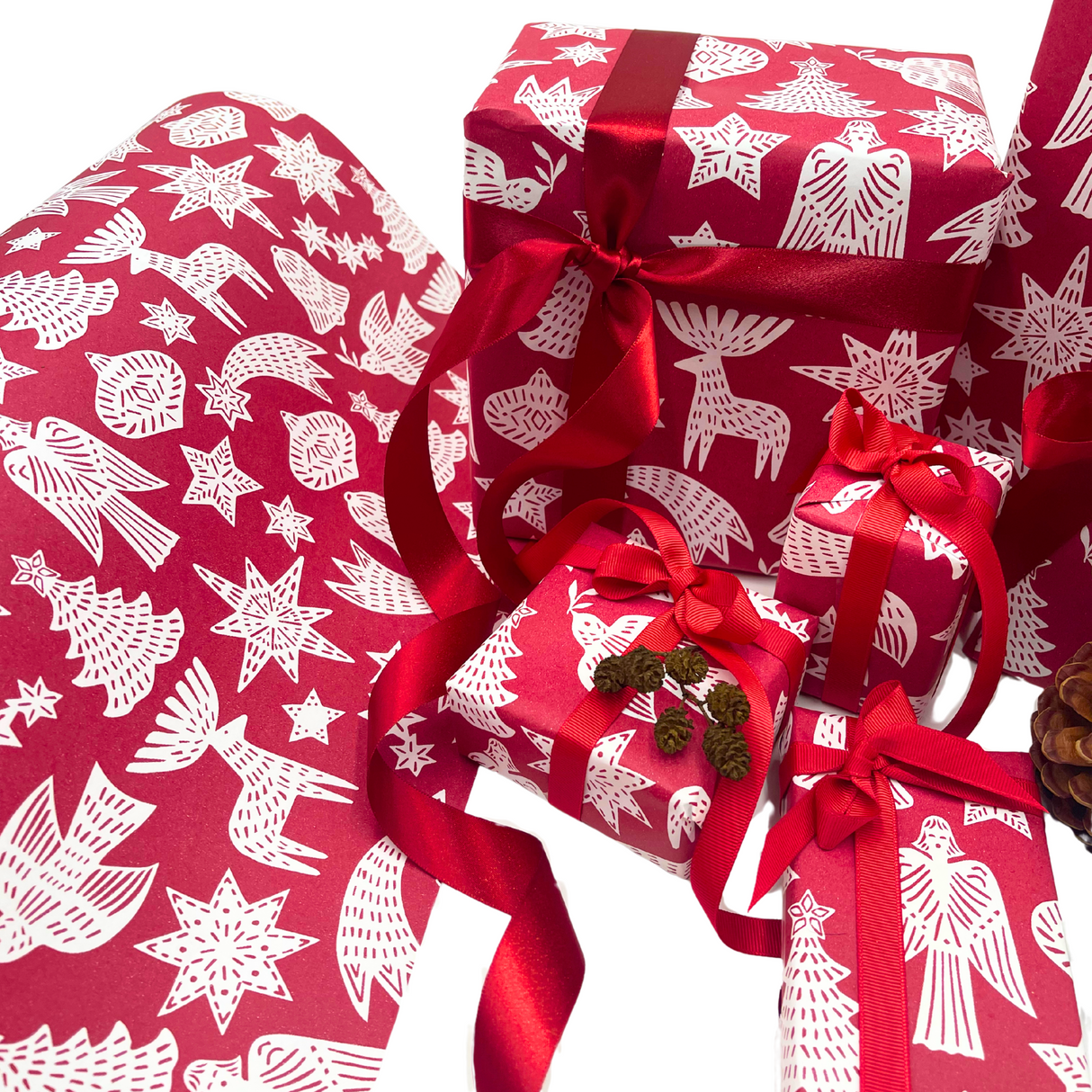 Christmas Adorn Gift Wrapping Paper – 80gsm, 60cm Wide