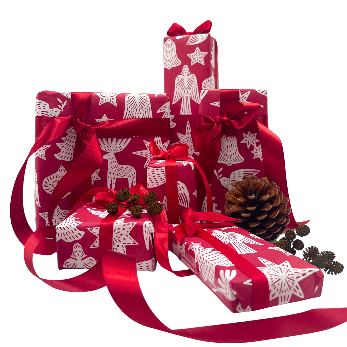 Christmas Adorn Gift Wrapping Paper – 80gsm, 60cm Wide