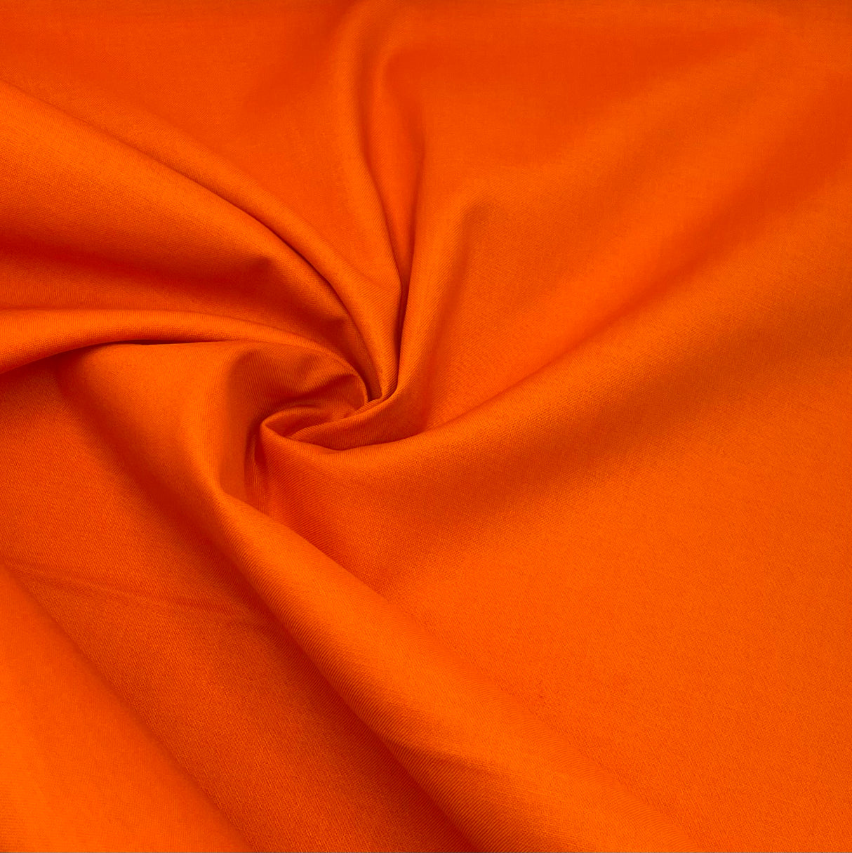 Homespun Orange Fabric – Solid Blender | Hobbycraft HS.Orange