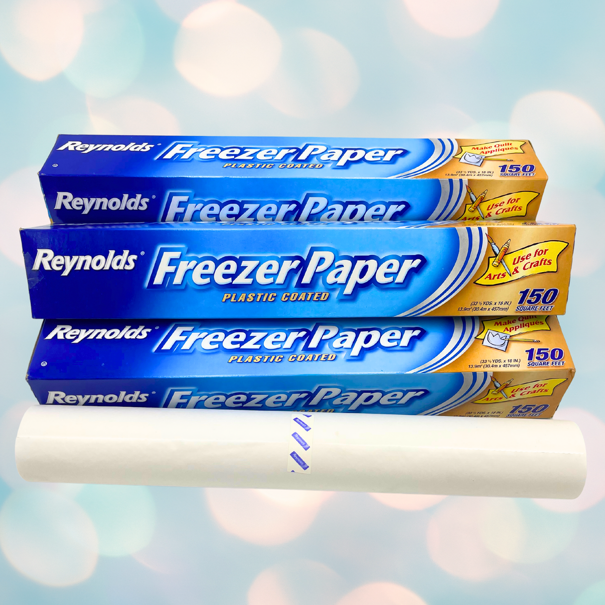 Reynolds Freezer Paper – Plastic Coated Quilting & Appliqué Paper (Sold by the Metre)
