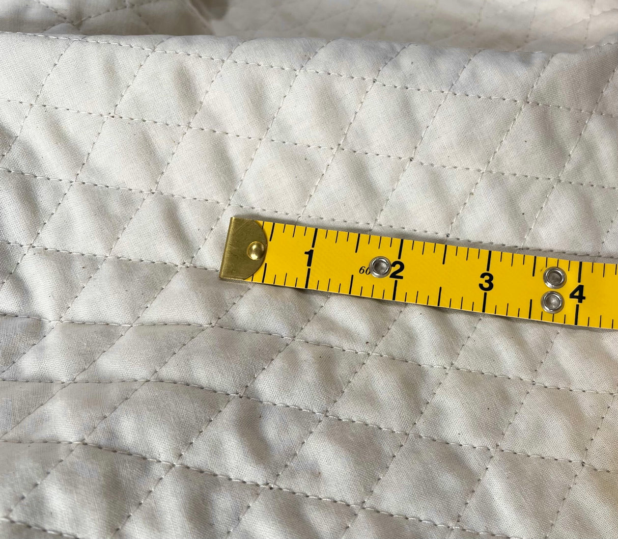 Quilted Calico Natural Cotton Fabric - Hobbycraft ST-QC115