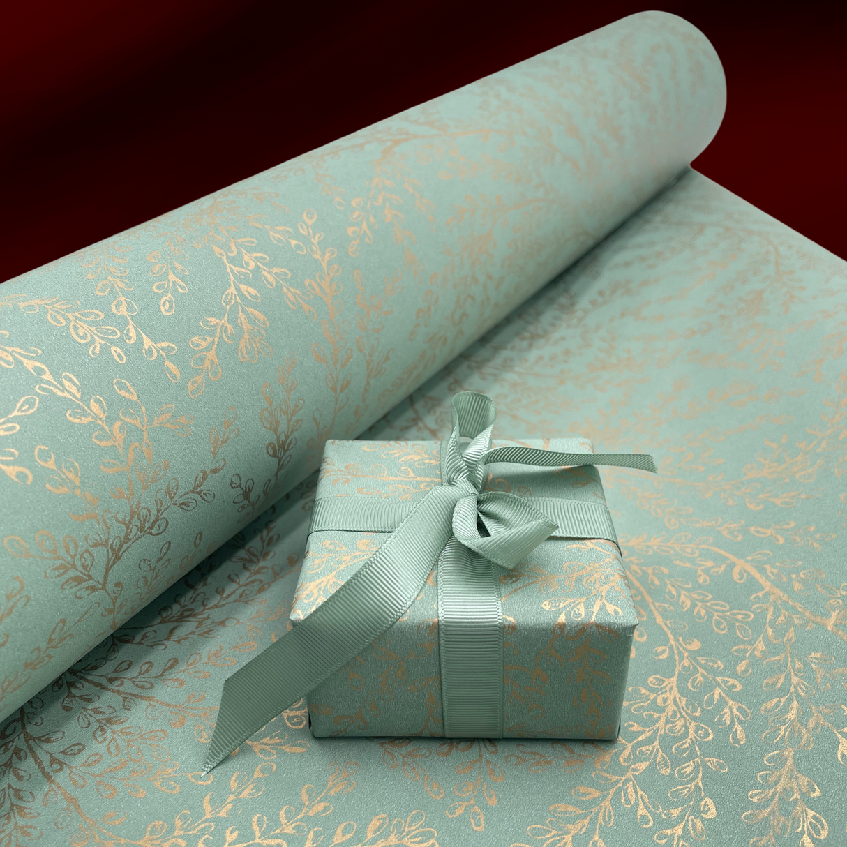 Harmony Eucalyptus Gift Wrapping Paper | Eco-Friendly | 60cm Wide
