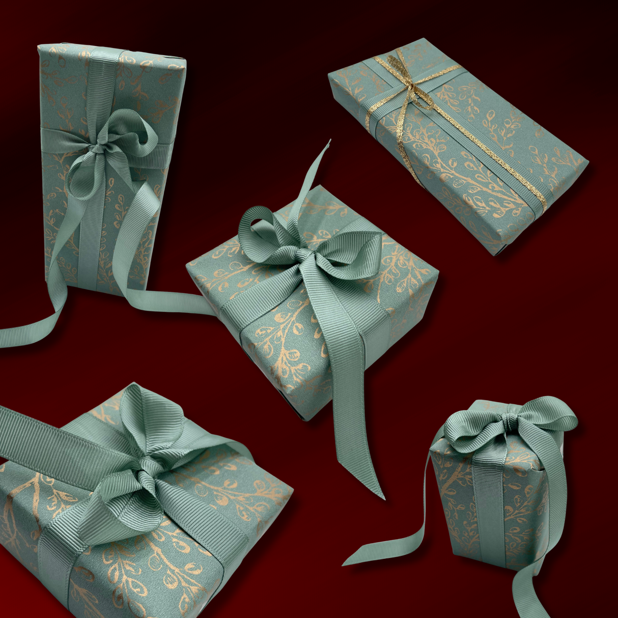 Harmony Eucalyptus Gift Wrapping Paper | Eco-Friendly | 60cm Wide