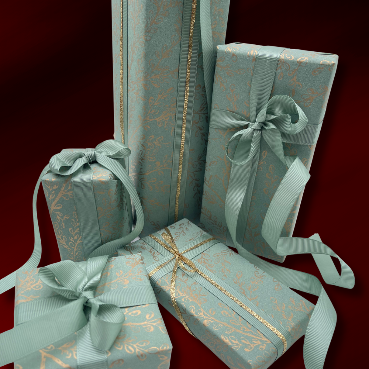 Harmony Eucalyptus Gift Wrapping Paper | Eco-Friendly | 60cm Wide