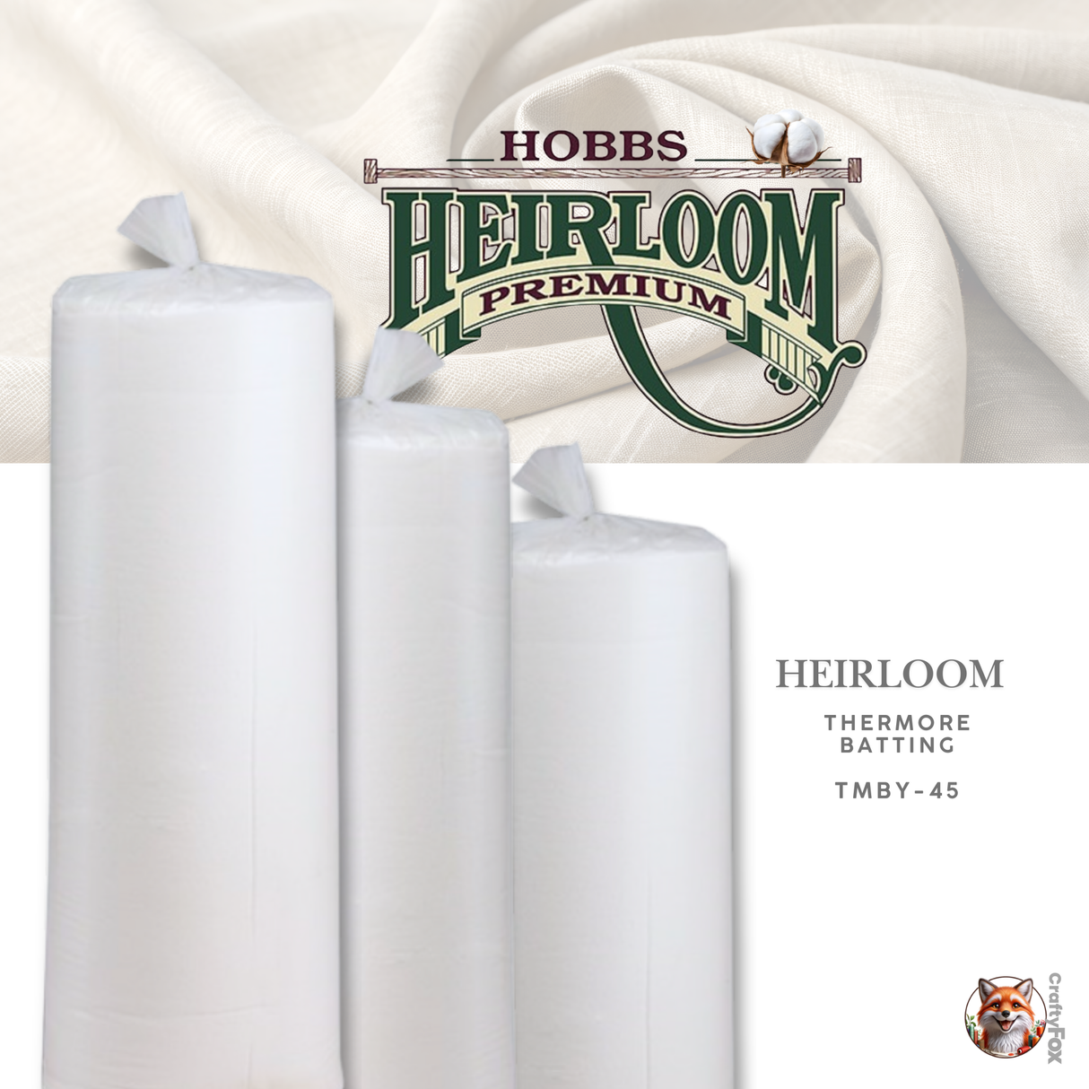 Hobbs Heirloom® Thermore® Polyester Batting – TMBY-45