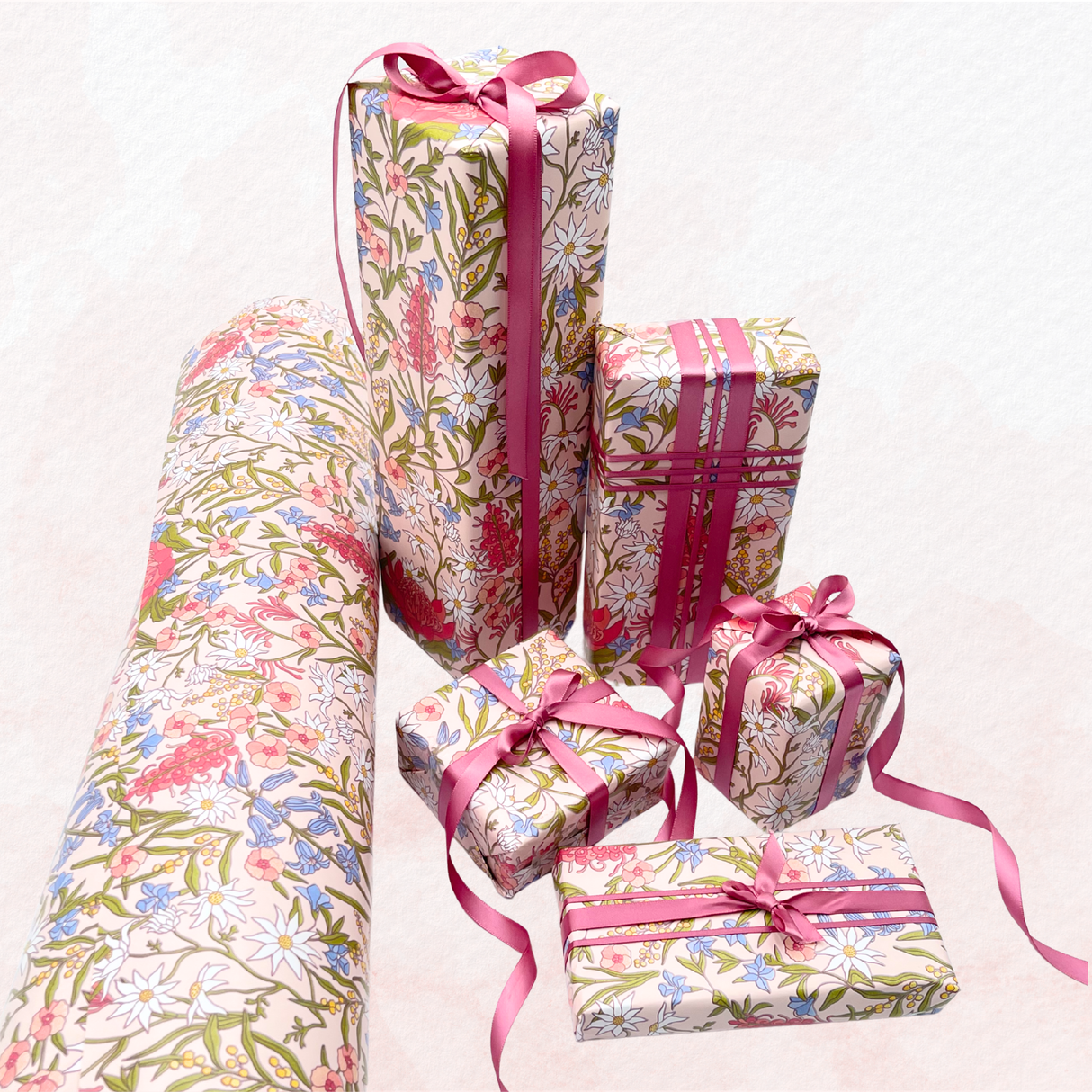 Matilda Floral Gift Wrapping Paper | Eco-Friendly | 60cm Wide