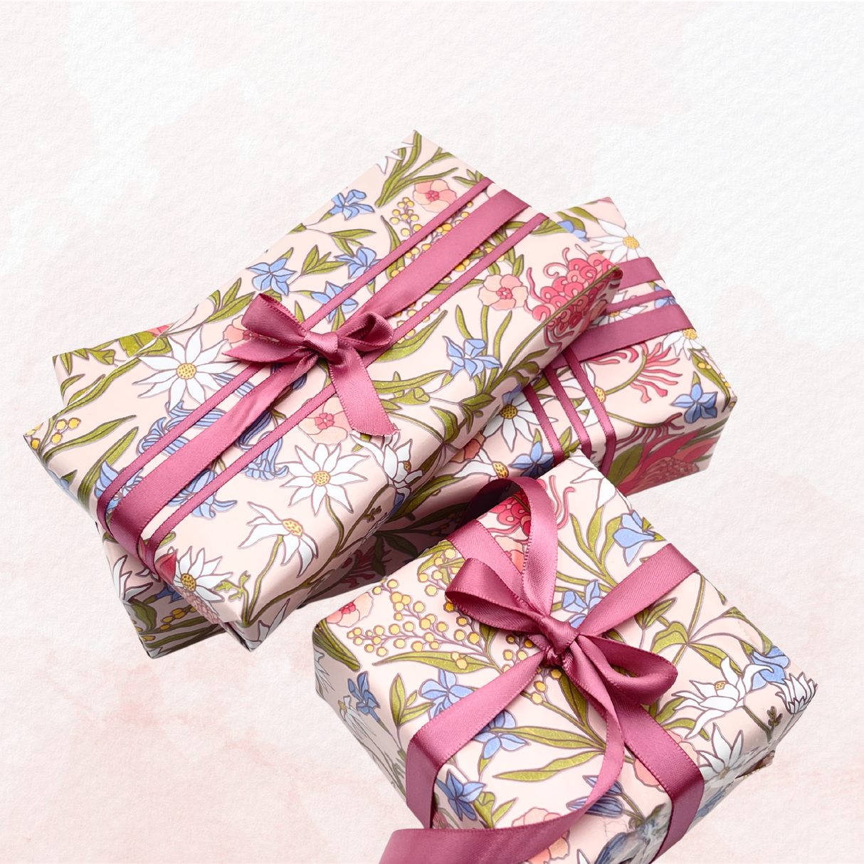 Matilda Floral Gift Wrapping Paper | Eco-Friendly | 60cm Wide