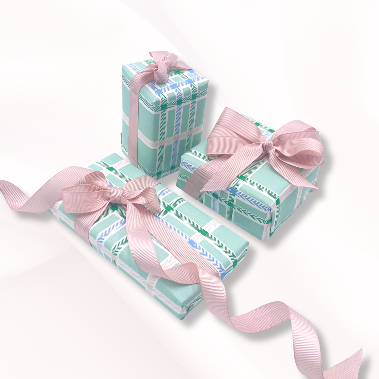 Oxford Gift Wrapping Paper | Soft Seagreen | 60cm Wide