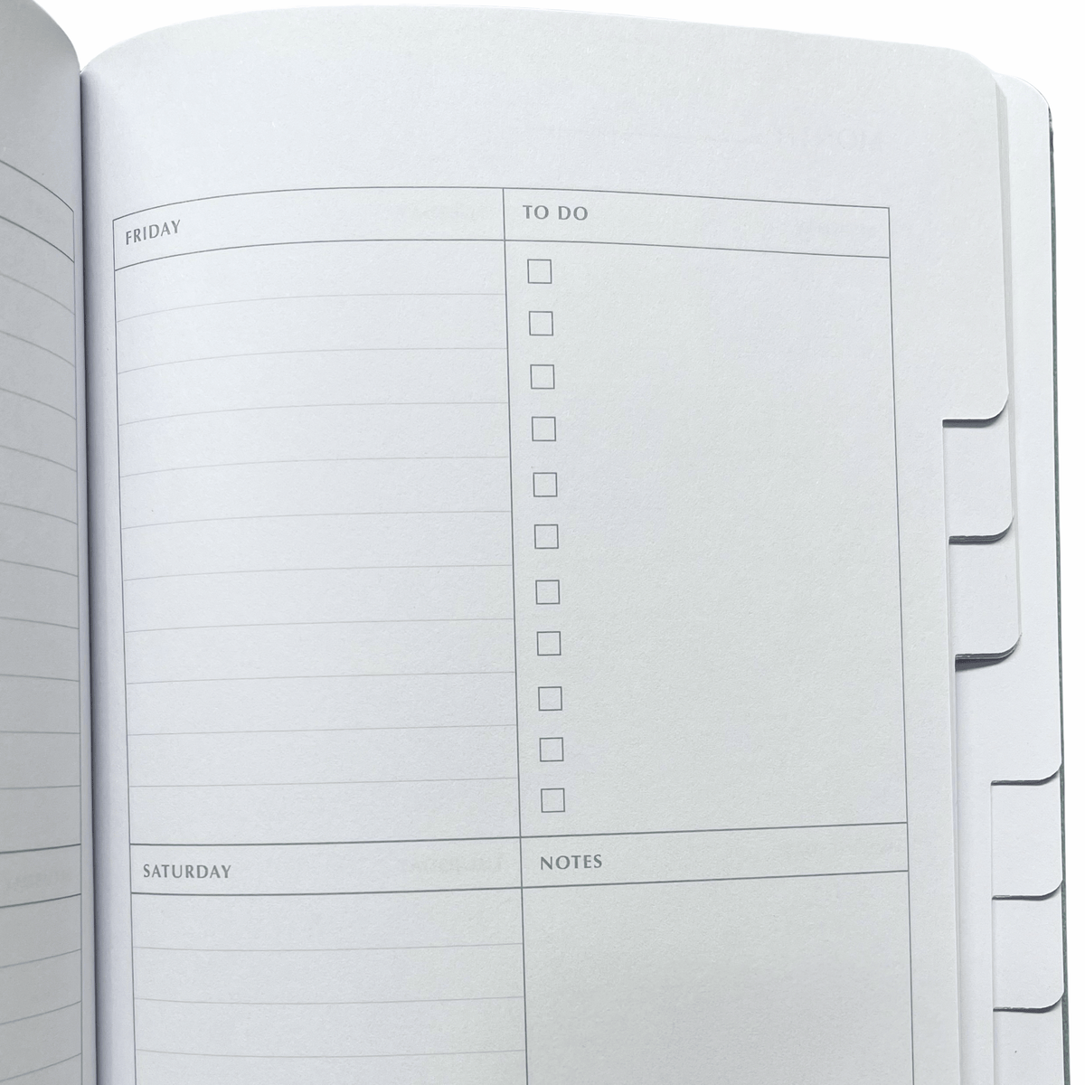 Undated Planner – 12 Month Hardcover Organiser with Gemstone Detail