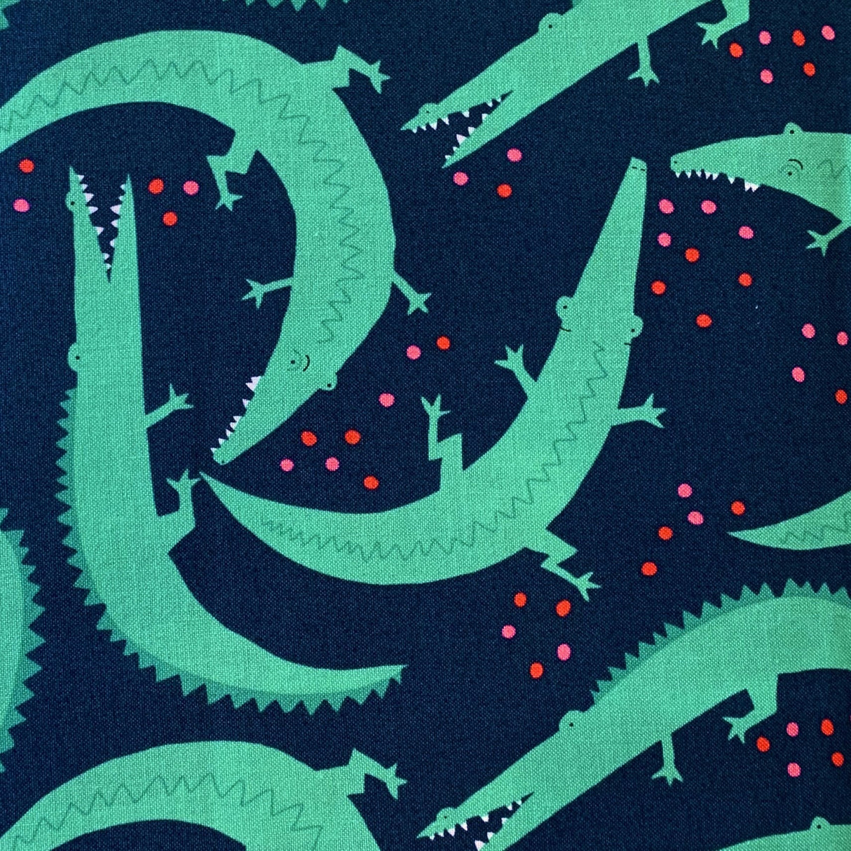Alligator fabric Crocodile Marine Everglades Novelty Fabric Michael Miller Fabrics