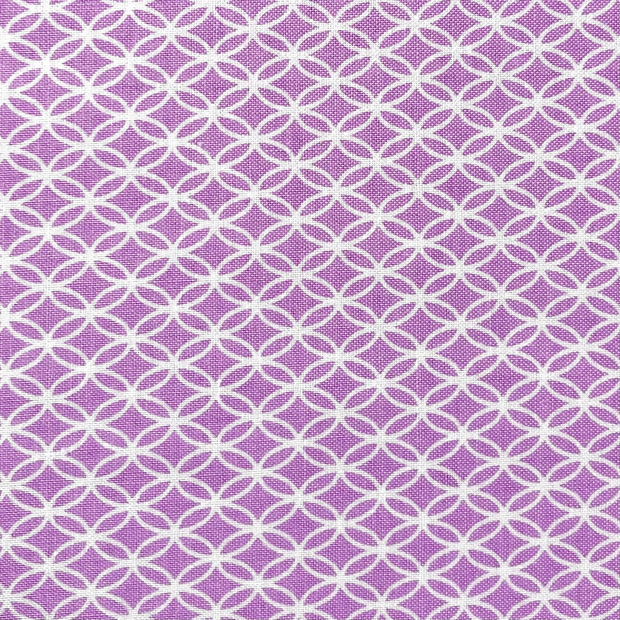 Geometric fabric, Chinoiserie Lilliana, Cotton Quilting Fabric, Michael Miller MM-CX7296-Lave