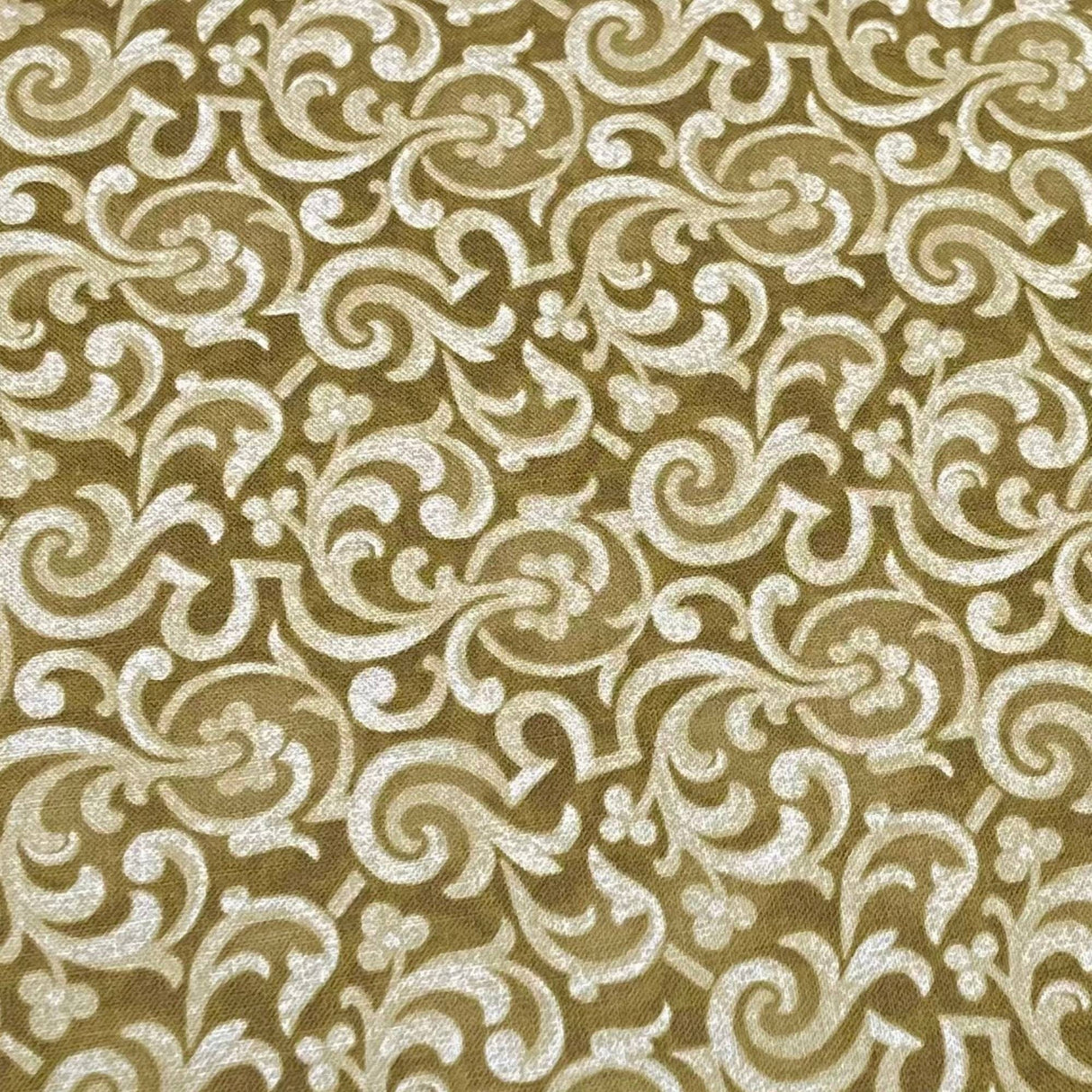 Swirls Antique Carmen fabric by Kanvas Benartex Fabrics