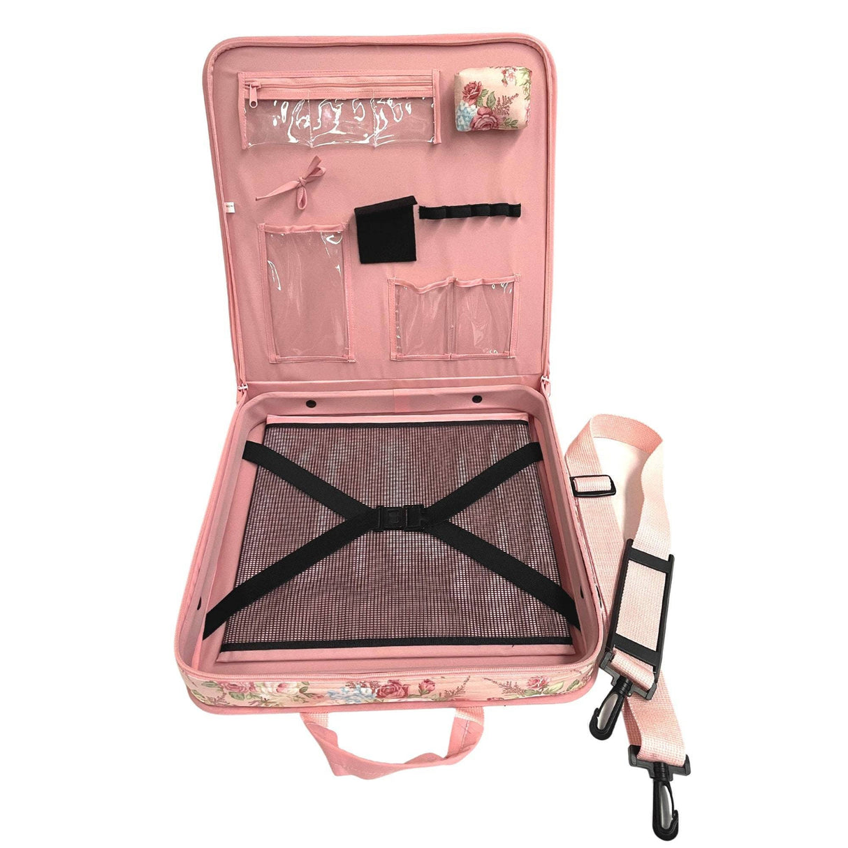 English Roses Organiser Kit, Craft carry all, Sewing tools Storage