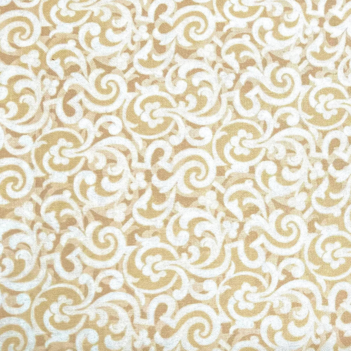 Cream Swirls Carmen by Kanvas Benartex Fabrics