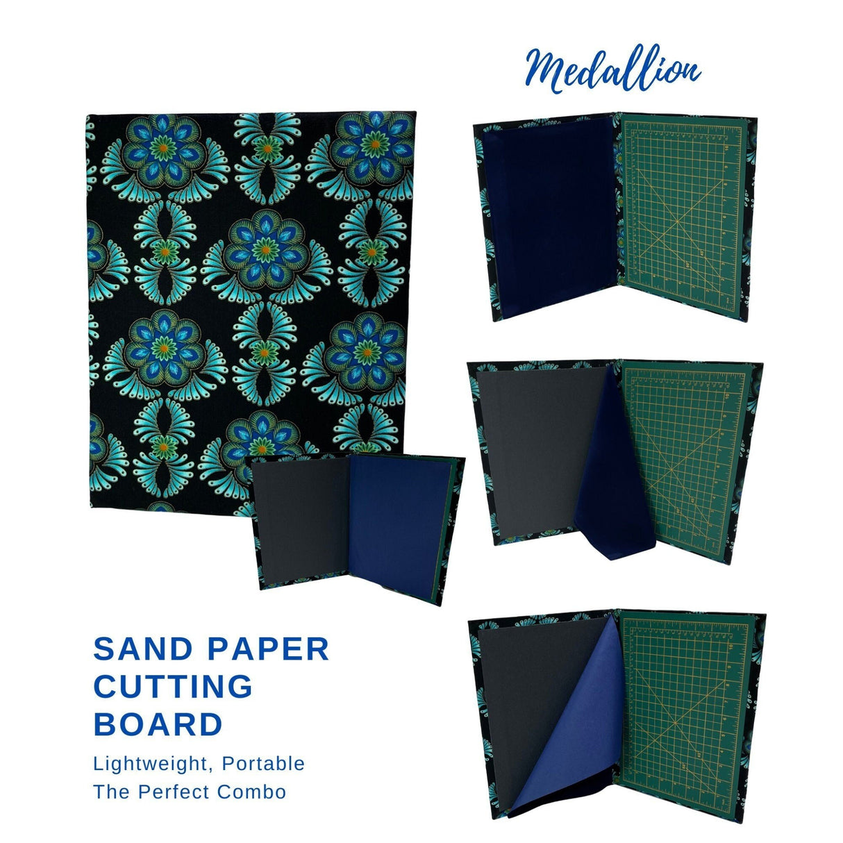 Sandpaper Board, Fabric Grip, Designer Cotton Fabric, Gift Ideas