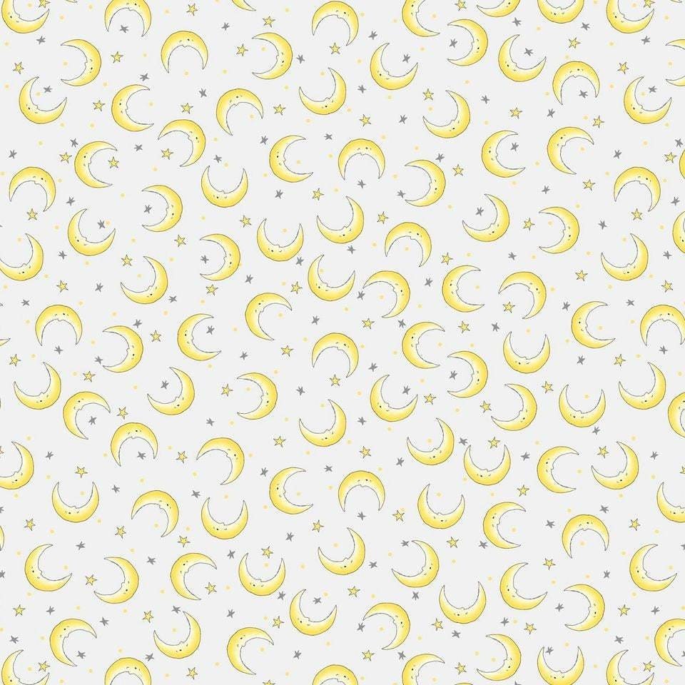 Bunnies by the Bay, Bunnies Moons for Timeless Treasures (Cotton Fabric) TT-C6456Moons