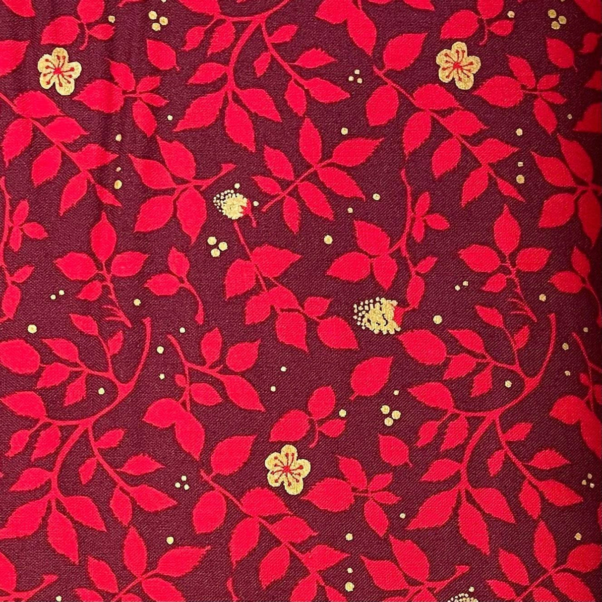 Brambleberry Ridge fabric Christmas Quilting 100% Cotton with metallic accents Michael Miller Fabrics 50cm