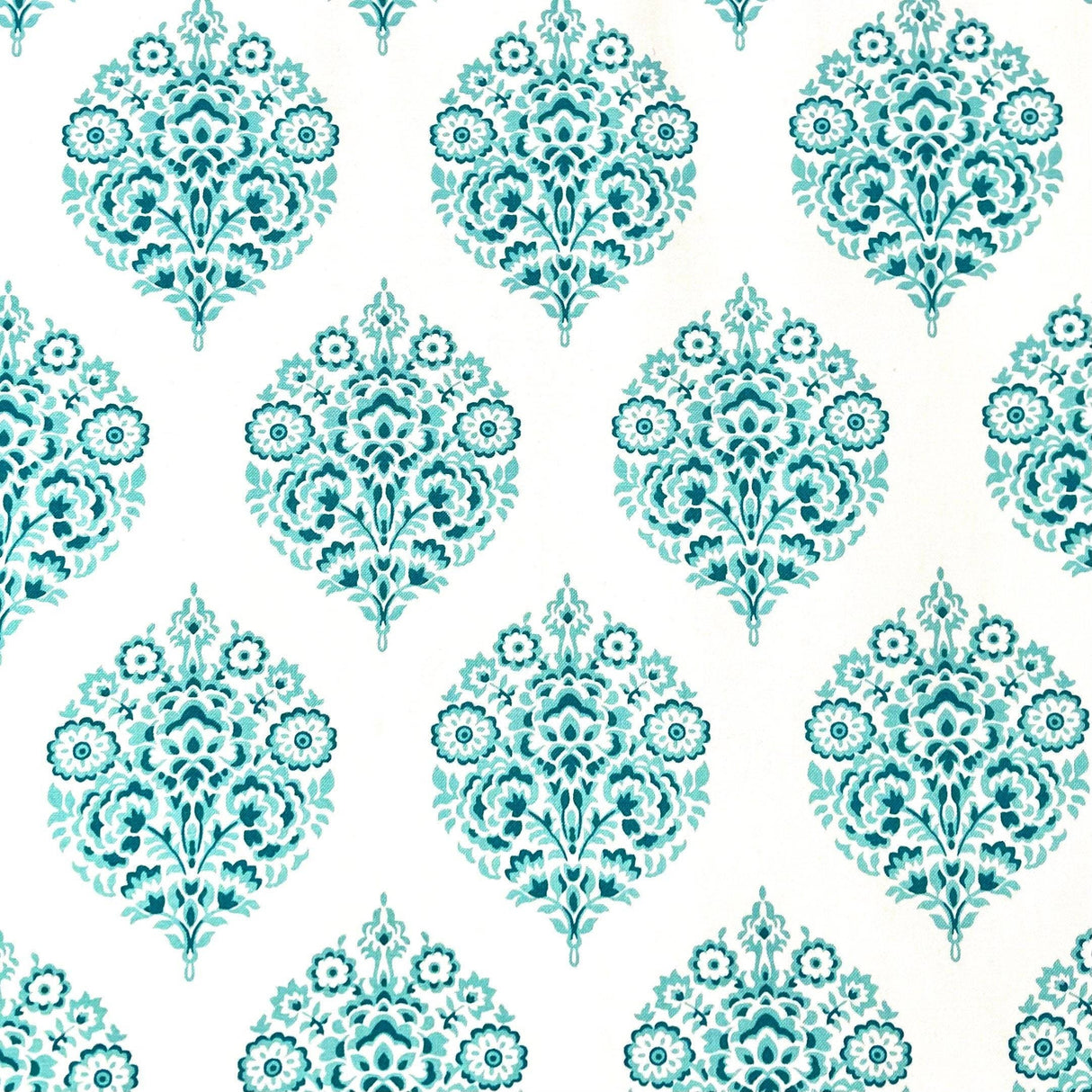 Corsage Aqua Blue, Cotton Quilting Fabric, Michael Miller Fabric, Project Dovetail MM-DC7819.Watr