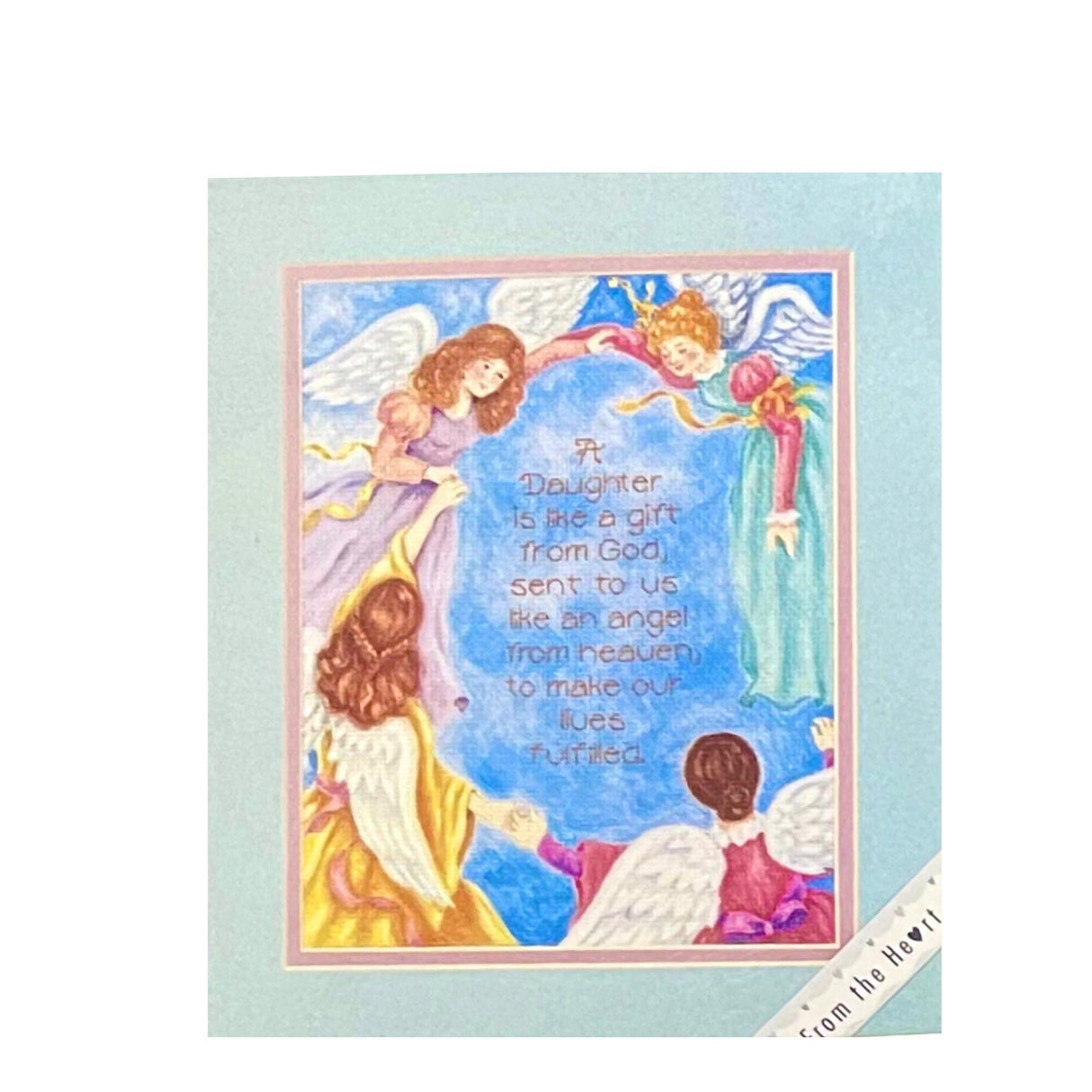Cross Stitch Counted, Daughter A Gift from Heaven, Expressions Bucilla Kit - 42504
