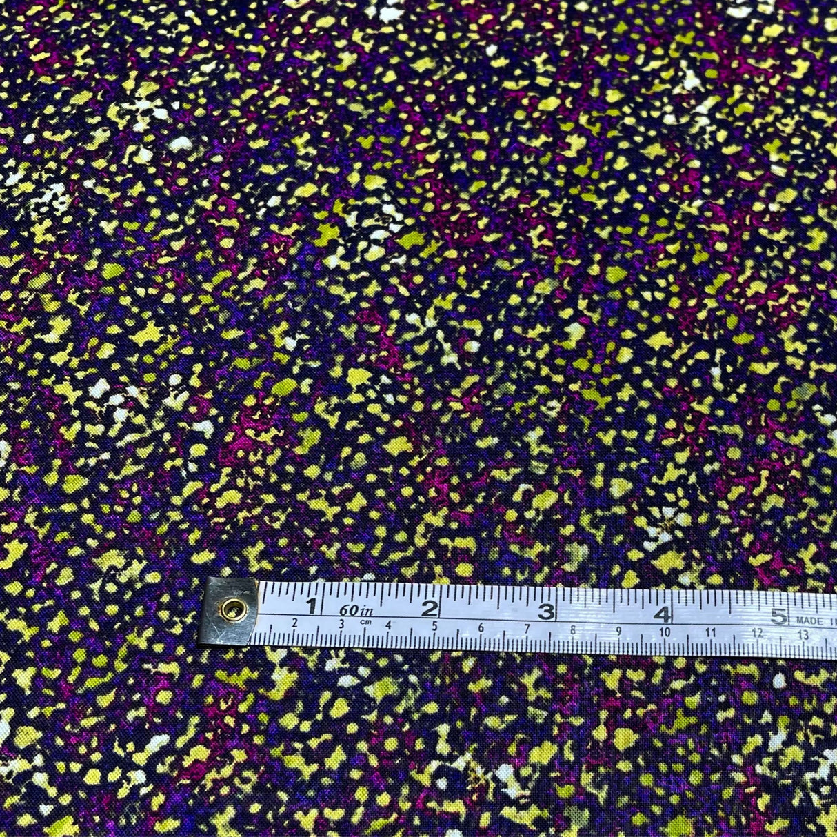 Kismet Gold fabric Pink Purple Confetti Quilting 100% Cotton fabric Paula Nadelstern for Benartex BT1775-49