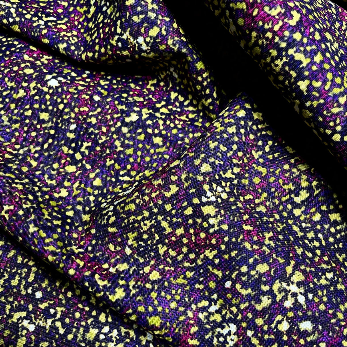 Kismet Gold fabric Pink Purple Confetti Quilting 100% Cotton fabric Paula Nadelstern for Benartex BT1775-49