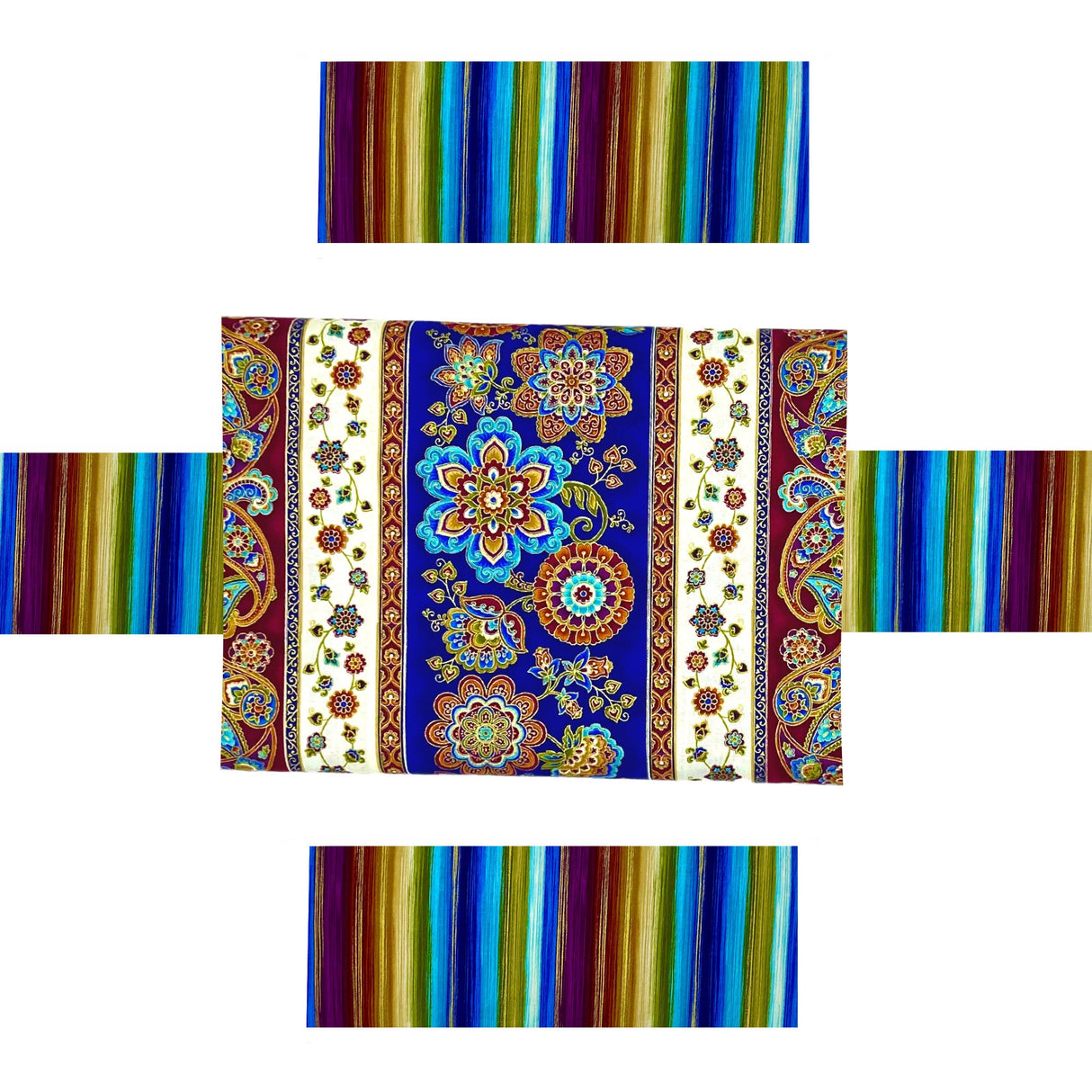 Fortuna Blender fabric 10 Fat Quarter Fabric Bundle Cotton Quilting Fabric Timeless Treasures