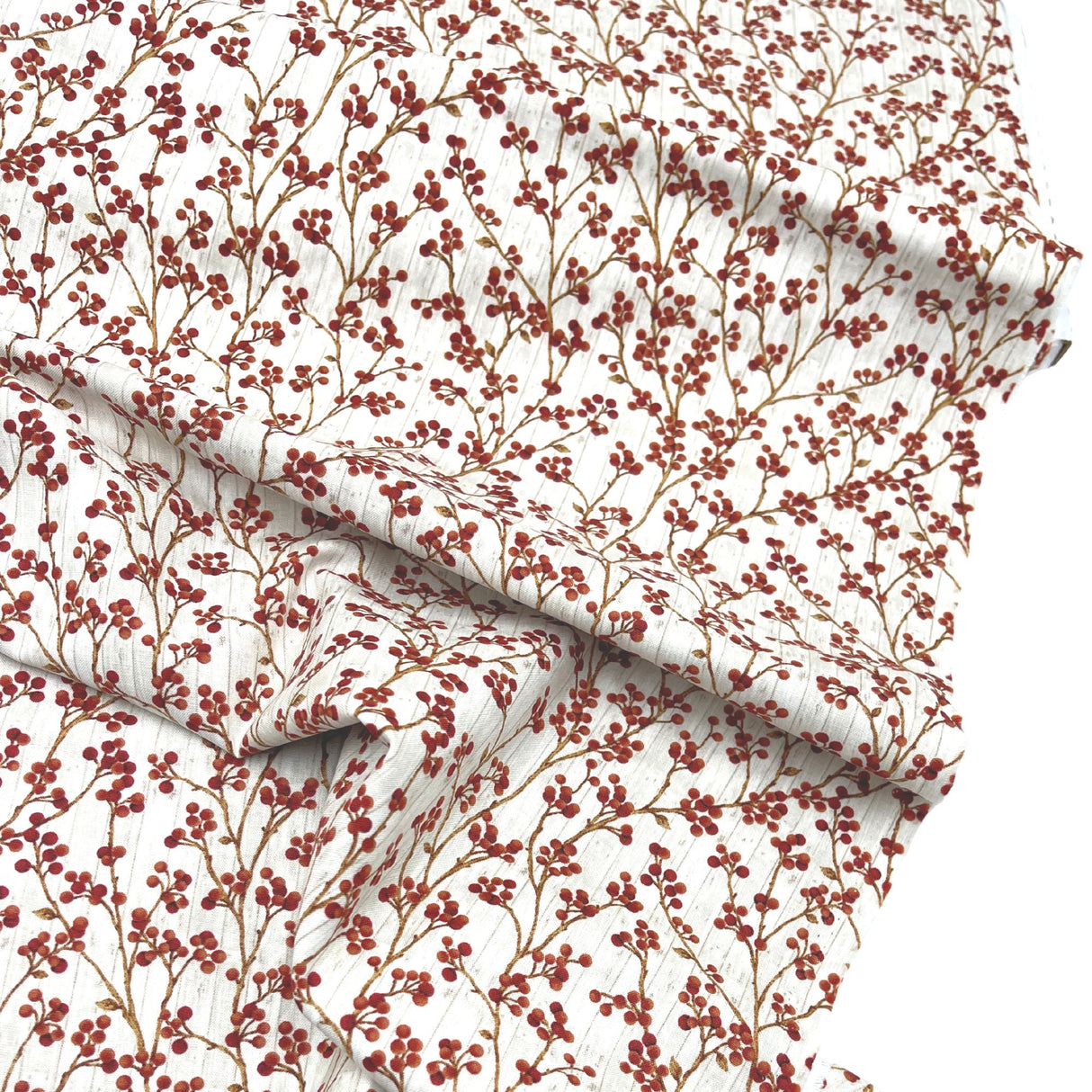 Blossom fabric Red Cotton Quilting fabric Henry Glass HG88807-44