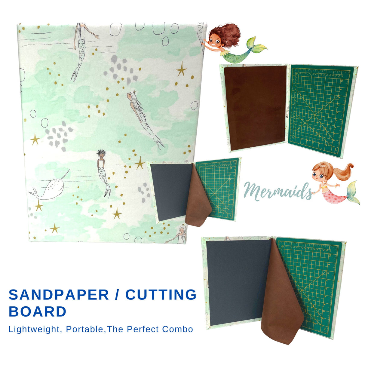 Sandpaper Board, Fabric Grip, Designer Cotton Fabric, Gift Ideas