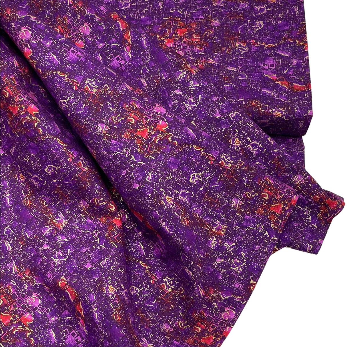 Amethyst fabric, Here comes the Sun by Benartex Fabrics BT2977-66