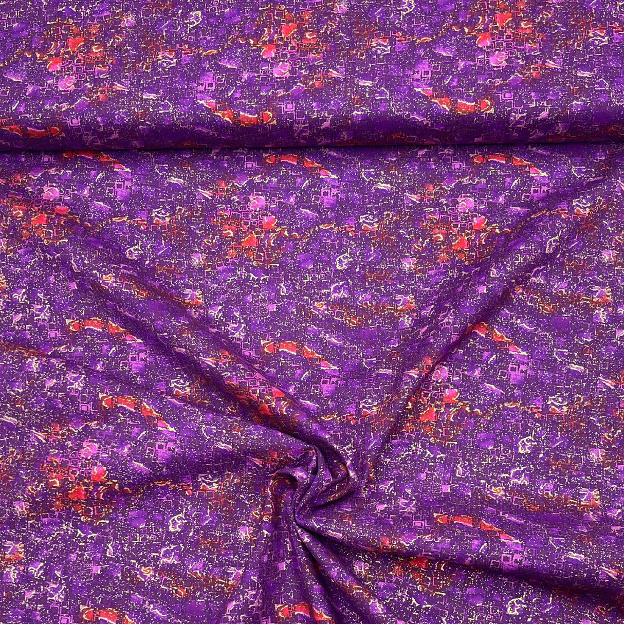 Amethyst fabric, Here comes the Sun by Benartex Fabrics BT2977-66