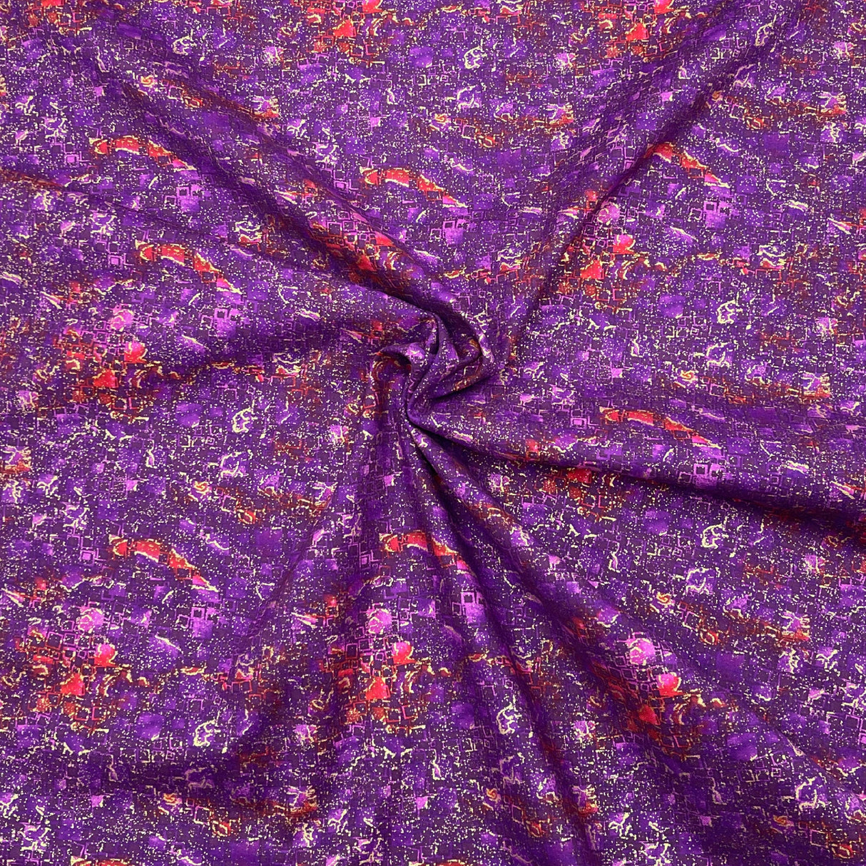 Amethyst fabric, Here comes the Sun by Benartex Fabrics BT2977-66