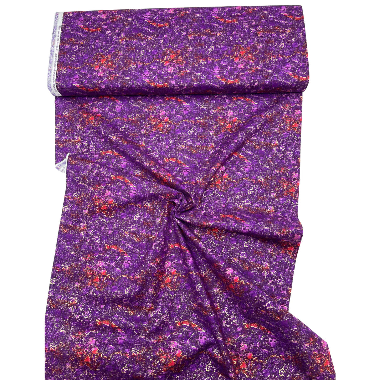 Amethyst fabric, Here comes the Sun by Benartex Fabrics BT2977-66