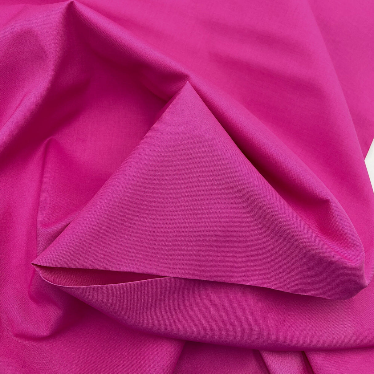Homespun Hot Pink fabric, Solid Blender Cotton Fabric, Quilting Crafting, Sewing Fabric DIY