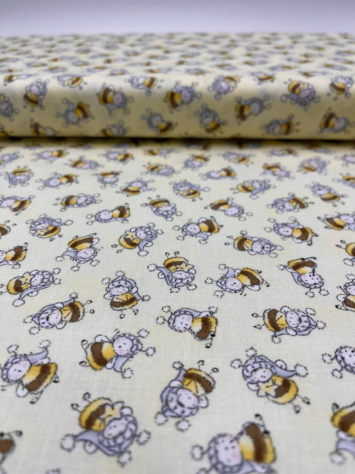 Bunnies by the Bay Quilting fabric, Bunnies Bees, Timeless Treasure (Cotton Fabric) C6455