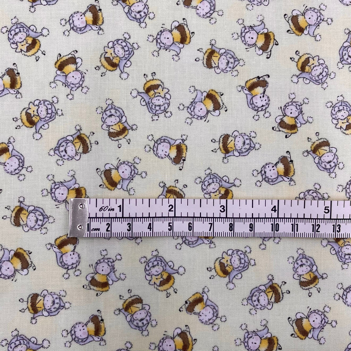 Bunnies by the Bay Quilting fabric, Bunnies Bees, Timeless Treasure (Cotton Fabric) C6455