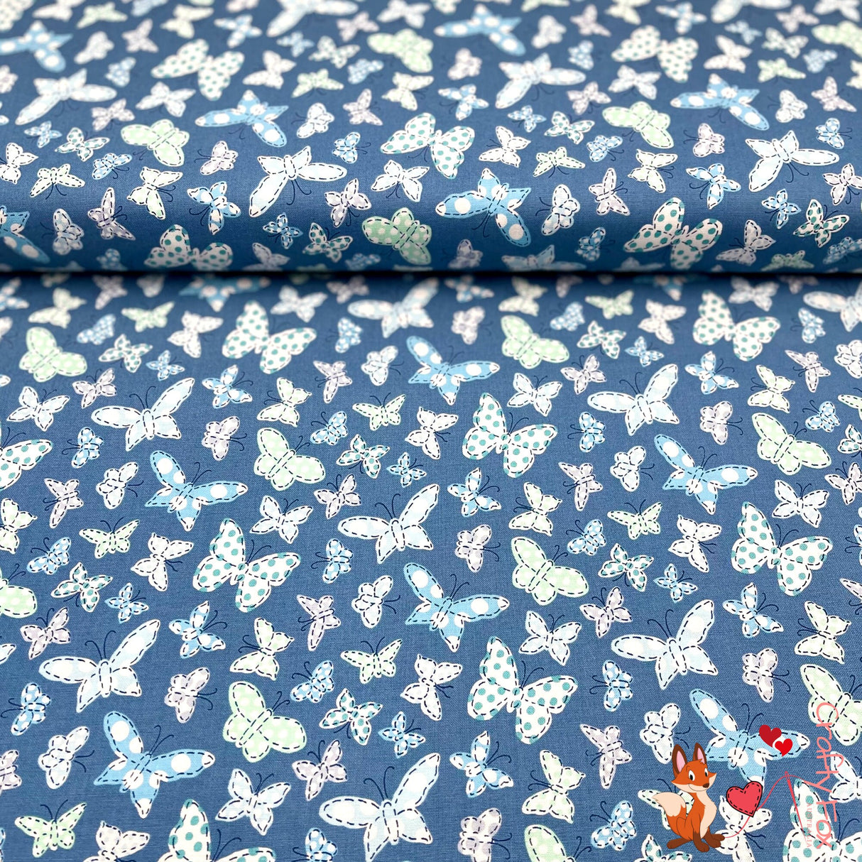 Butterfly Folly Fabric, Wedge, Quilting Cotton Fabric, Michael Miller DC7373-Wedg