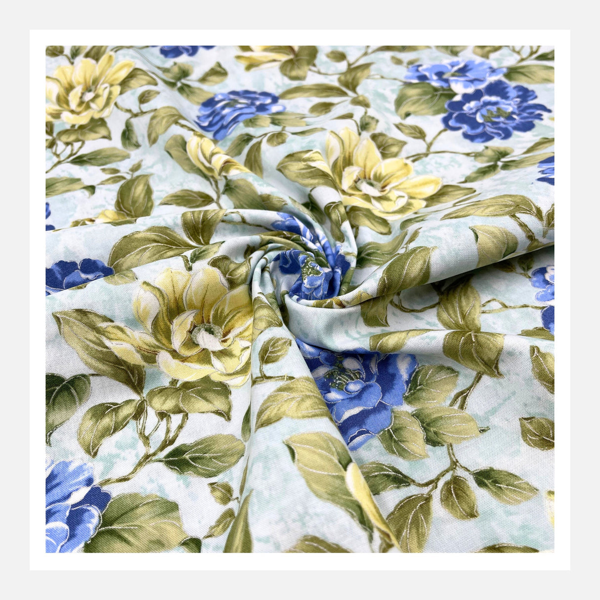 Floral plume fabric, Premium Cotton Quilting fabric by Timeless Treasures TT6462.Julep