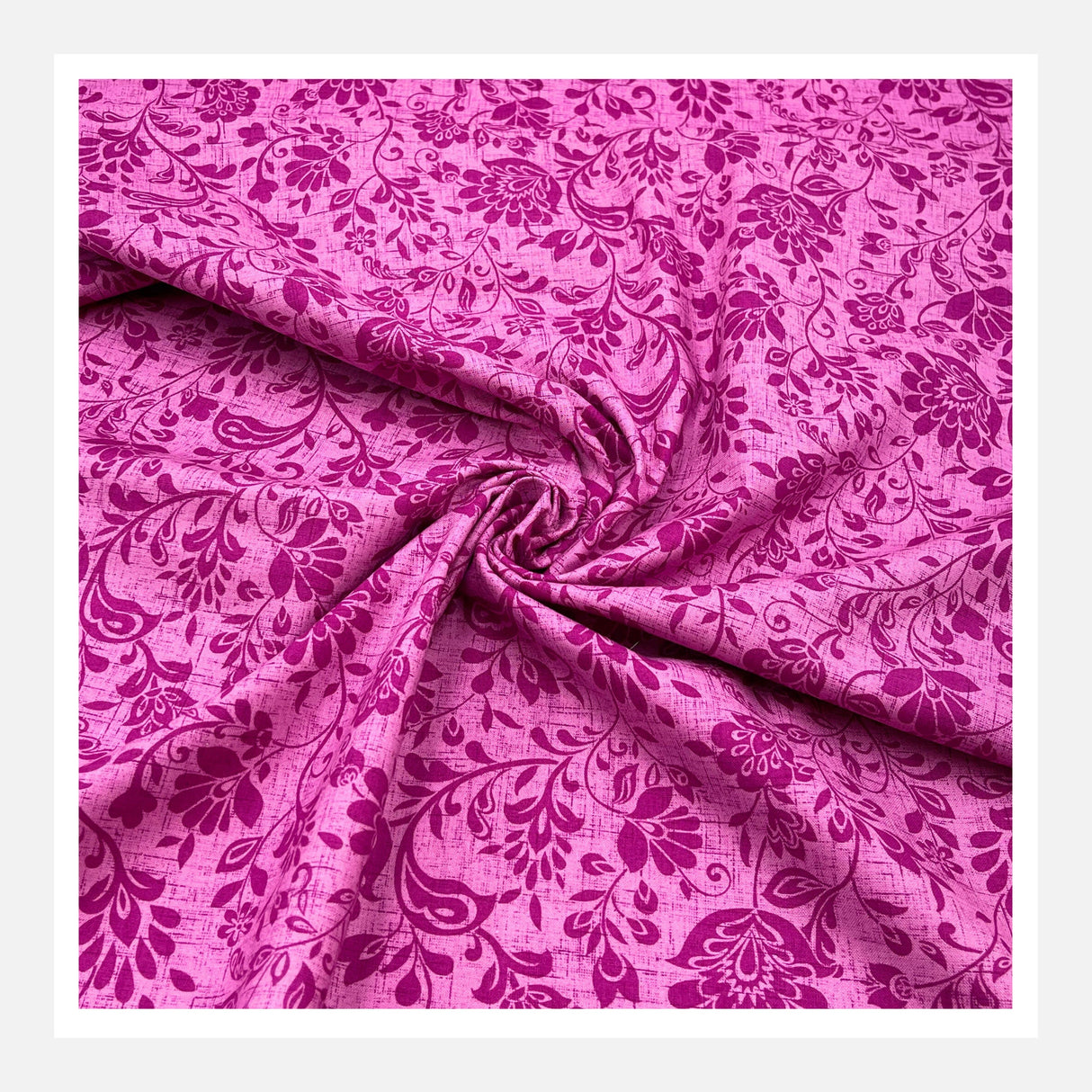 Kayla Peony Cotton Quilting Fabric – Berry Blast by Lily Ashbury | Michael Miller