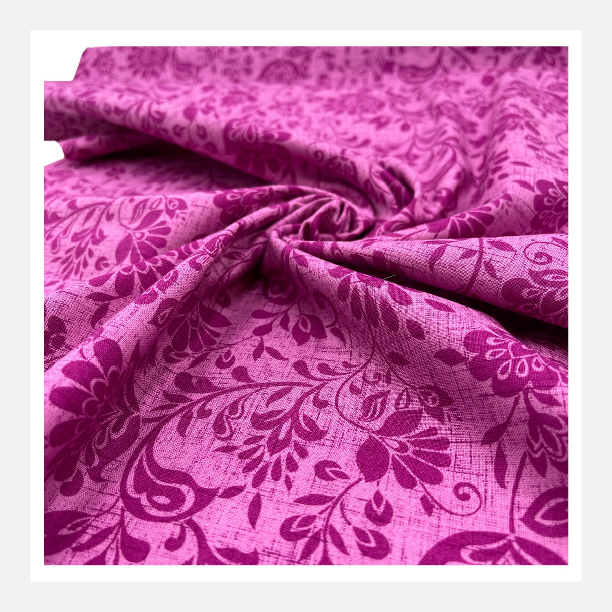 Kayla Peony Cotton Quilting Fabric – Berry Blast by Lily Ashbury | Michael Miller