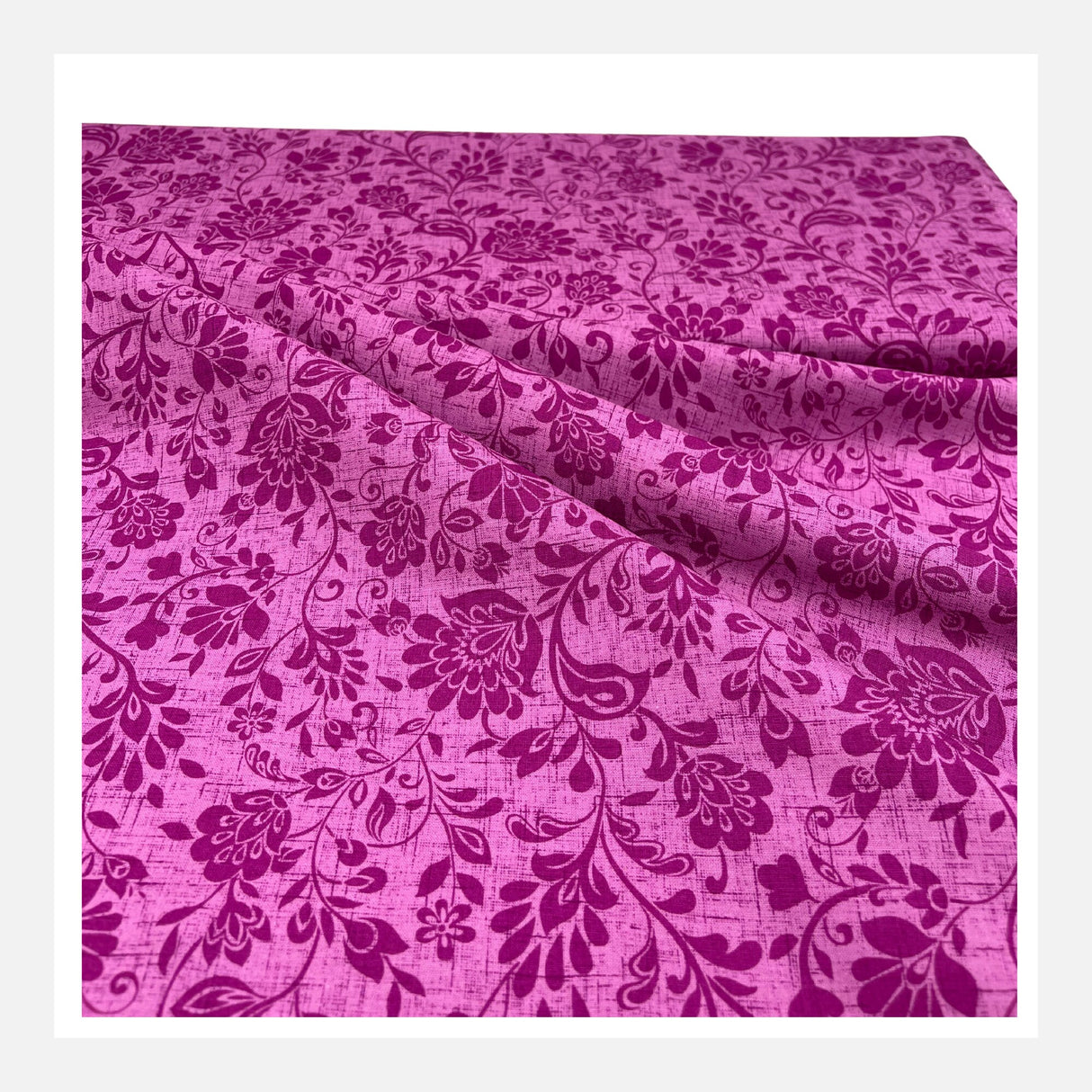 Kayla Peony Cotton Quilting Fabric – Berry Blast by Lily Ashbury | Michael Miller