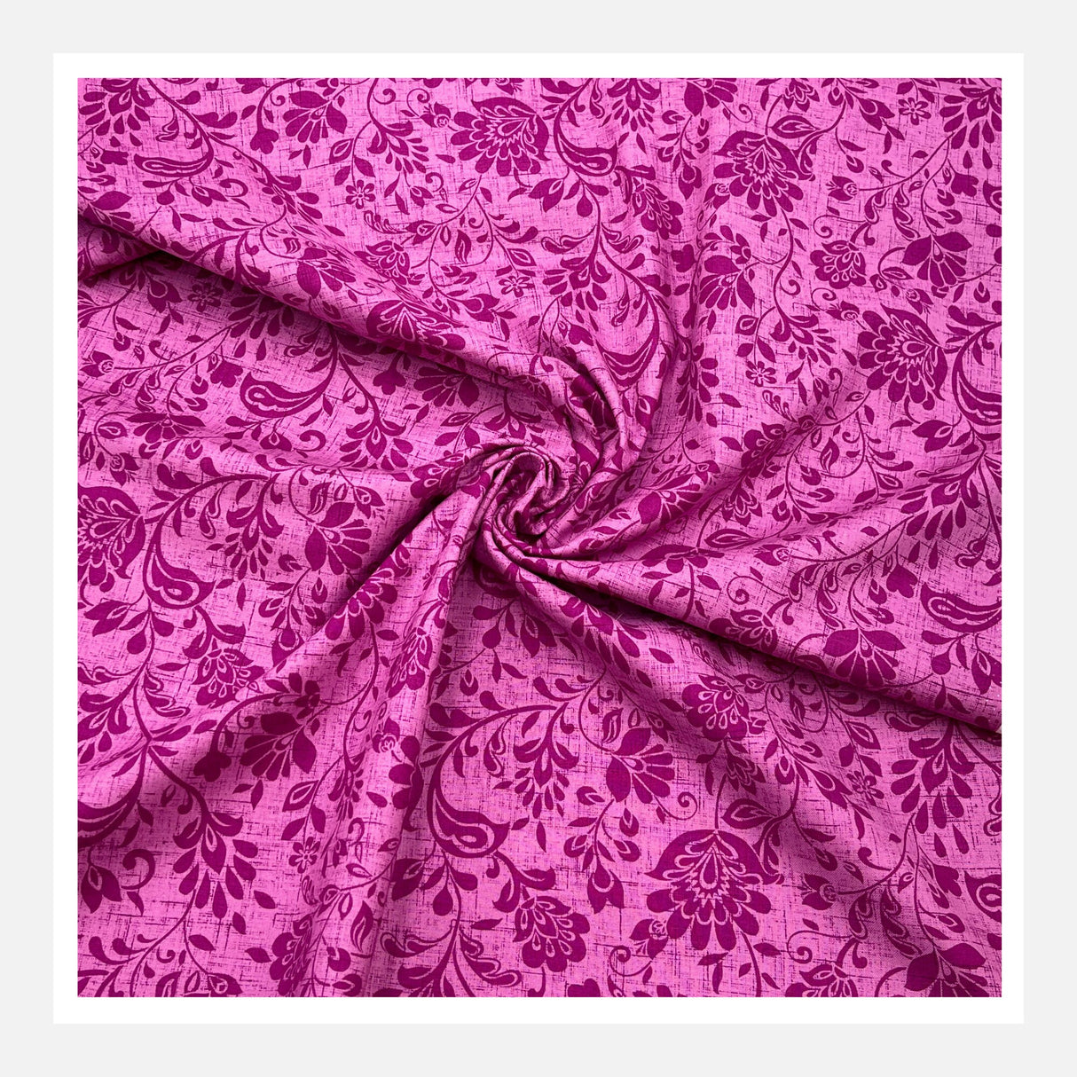 Kayla Peony Cotton Quilting Fabric – Berry Blast by Lily Ashbury | Michael Miller