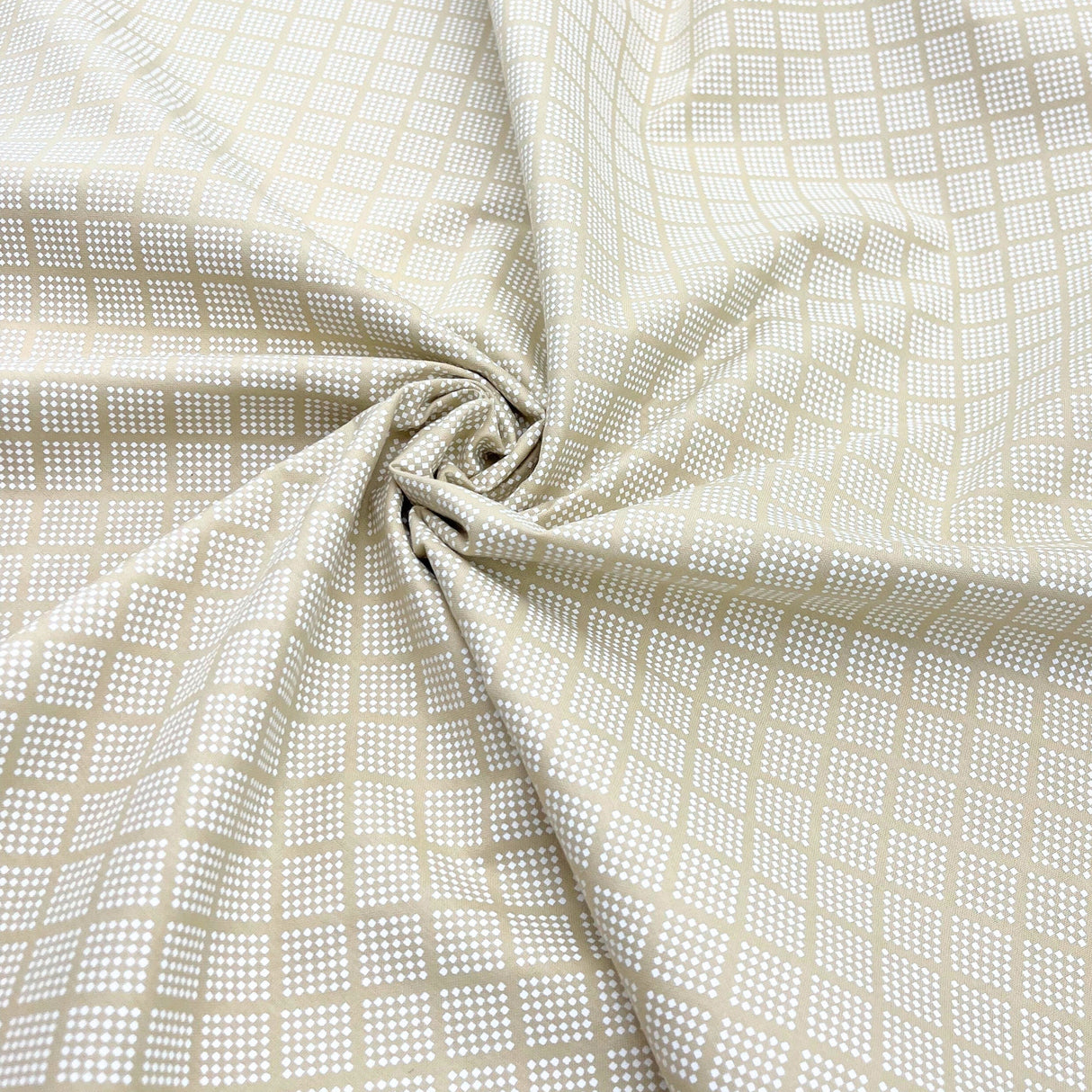 swirl of fabric, White Geometric Diamonds Tone on Tone Fabric by SewTrade - Top Quality Quilting Cotton | MC47727W.T