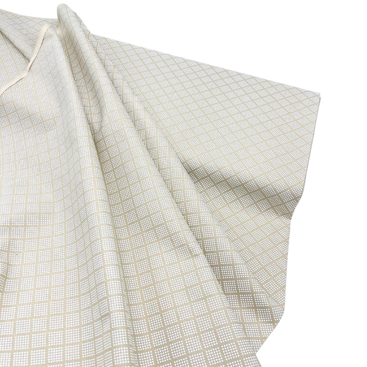 White Geometric Diamonds Tone on Tone Fabric by SewTrade - Top Quality Quilting Cotton | MC47727W.T