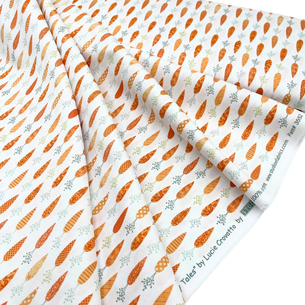 Bunny Tales Fabric by Lucie Crovatto, StudioE Cotton Quilting, SE3552.1