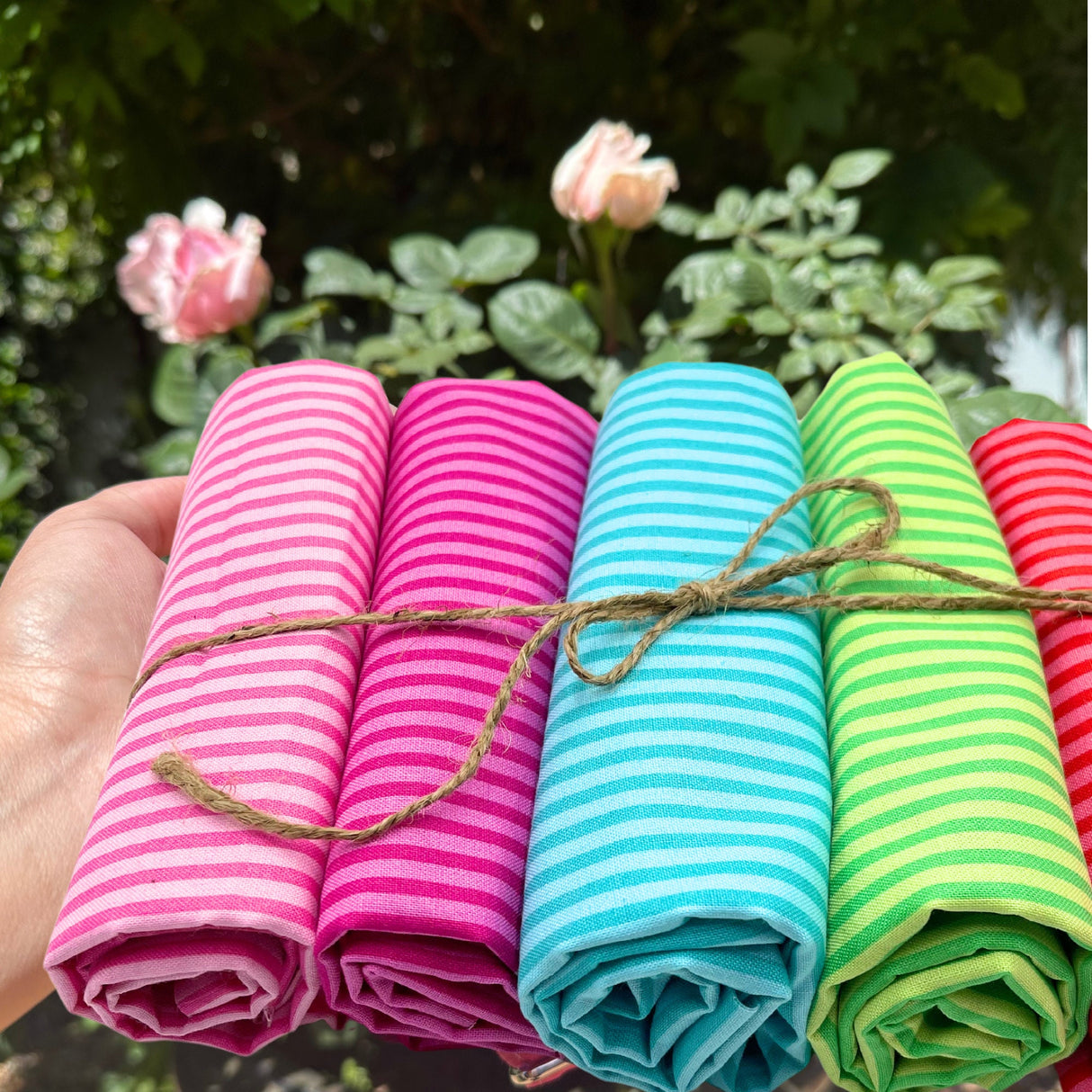 Little Stripe, Cotton Quilting fabric, Michael Miller MM-CX6574