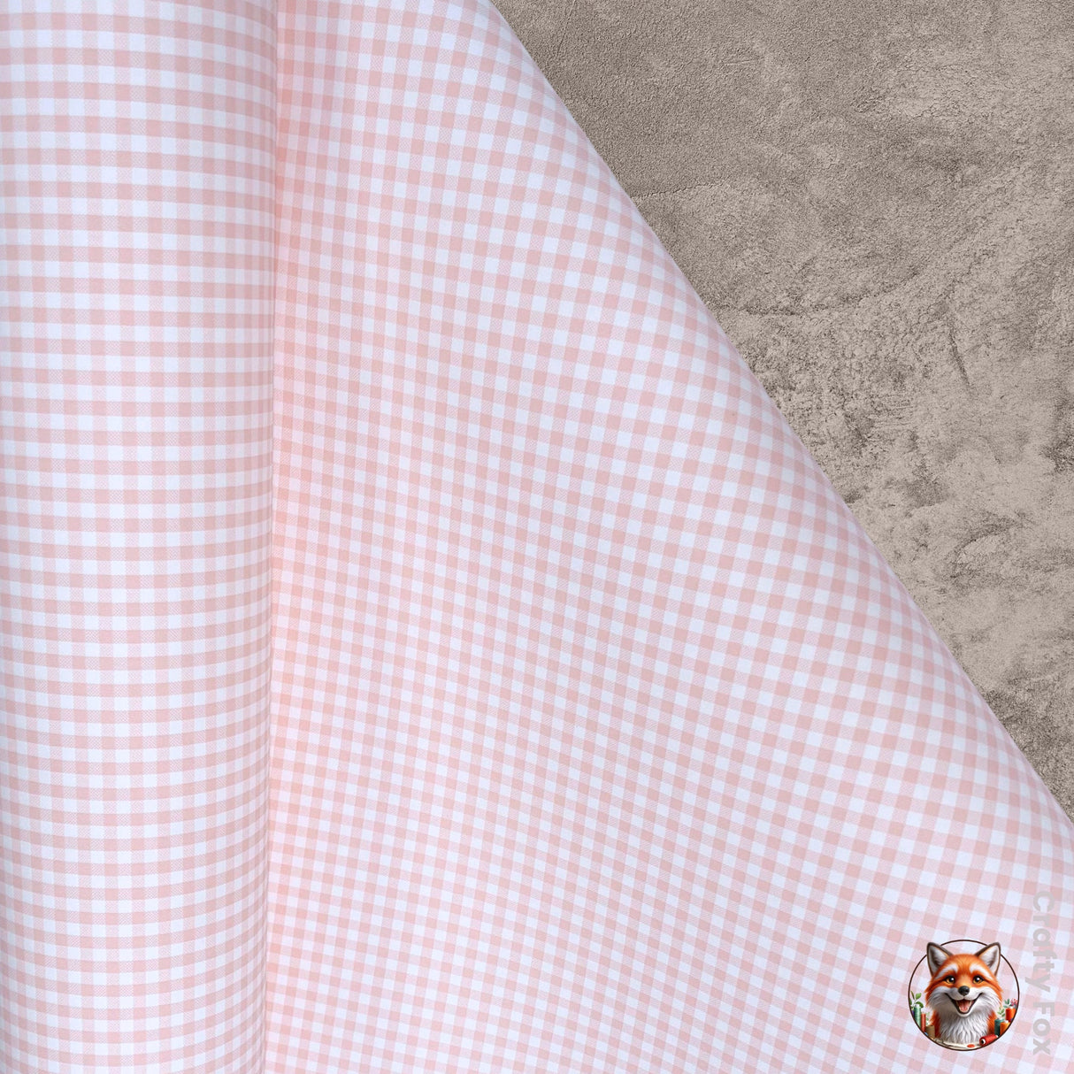 Eco-Friendly Valentines Day Paper Gingham Champagne Gift Wrap Paper 80gsm | Wrapping Paper